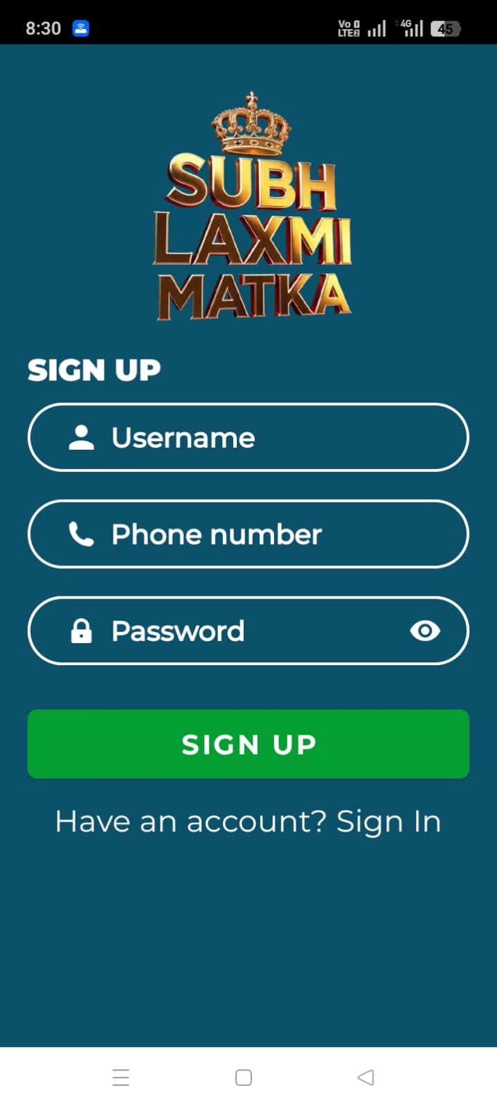Screenshot image
